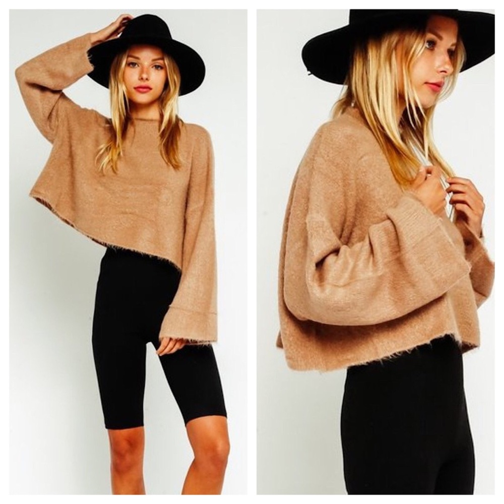 Walk This Way Mock Neck Sweater